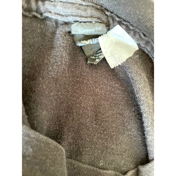 Nirvana Smiley Face Band Tee Black Tultex Shirt Medium - Picture 5 of 5